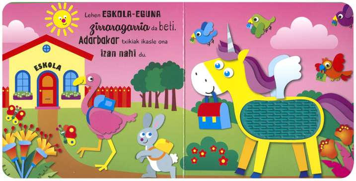 Adarbakar txikia eskolan