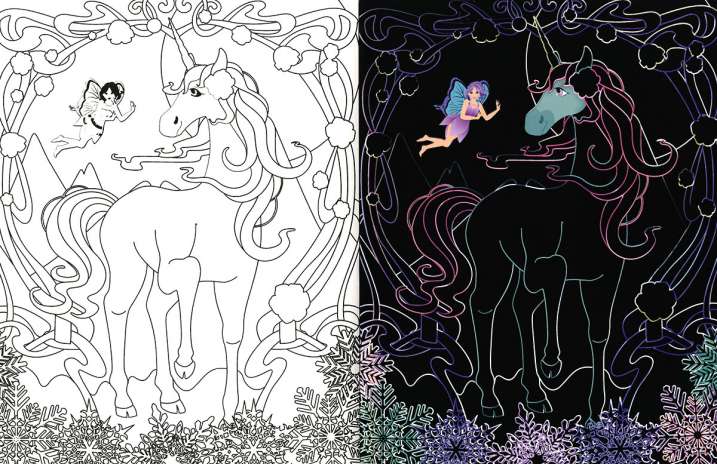 Unicornios. Dibujos para...