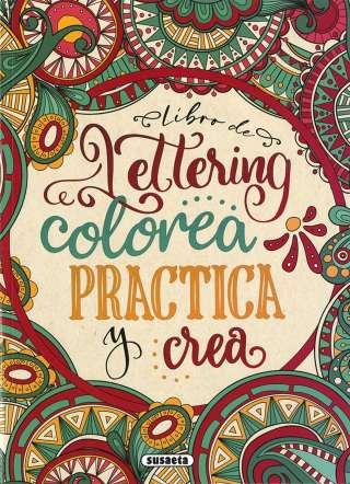 Libro de lettering. Colorea...