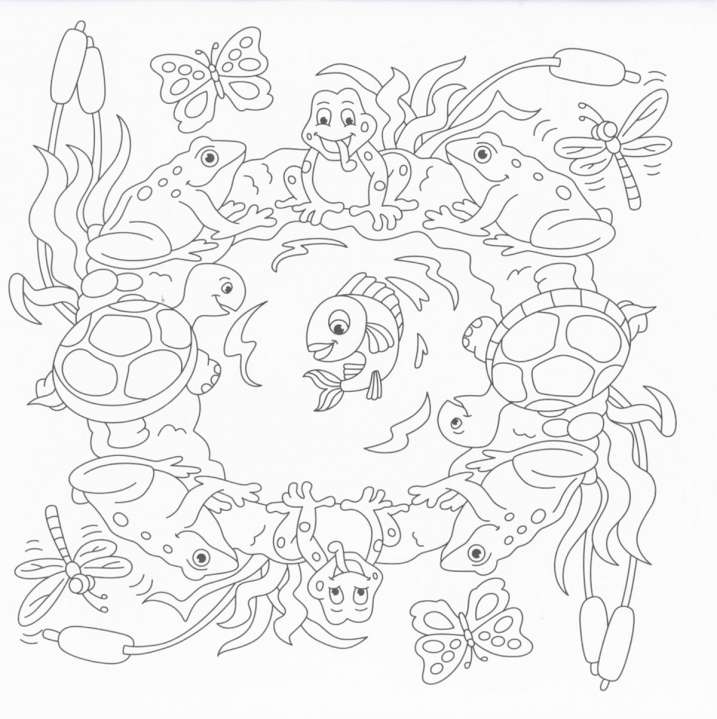 Colorea mandalas. Animales