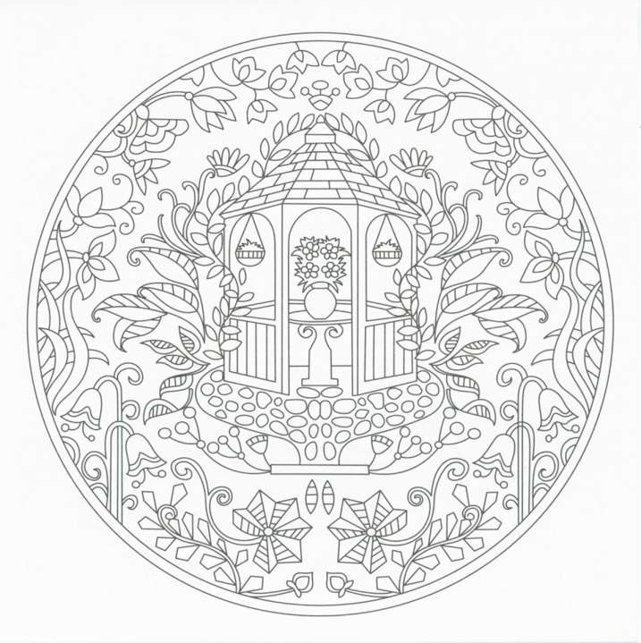 Colorea mandalas. Flores y...