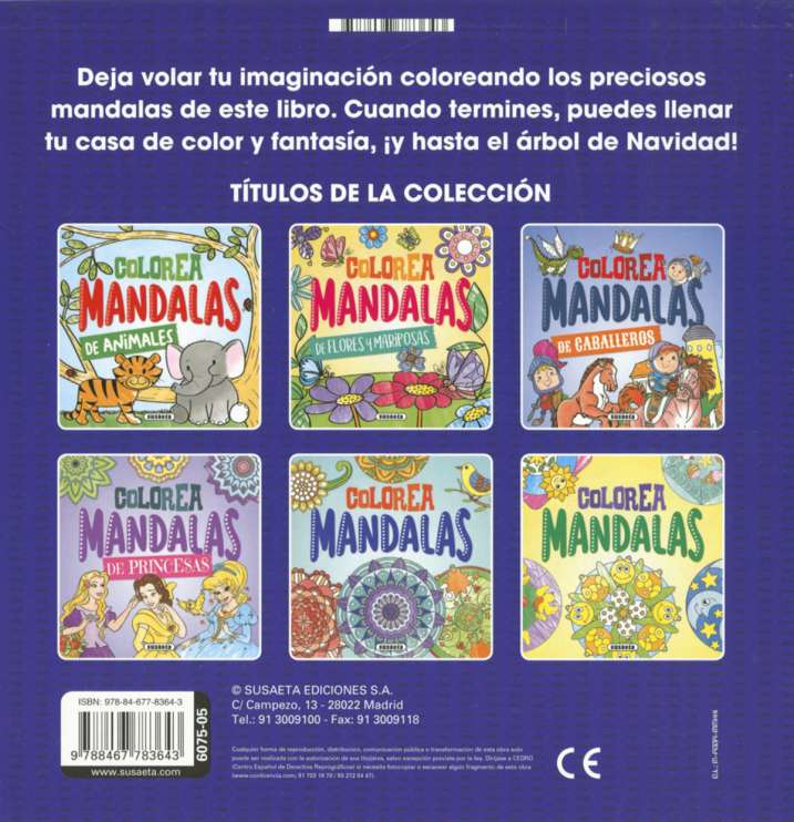 Colorea mandalas