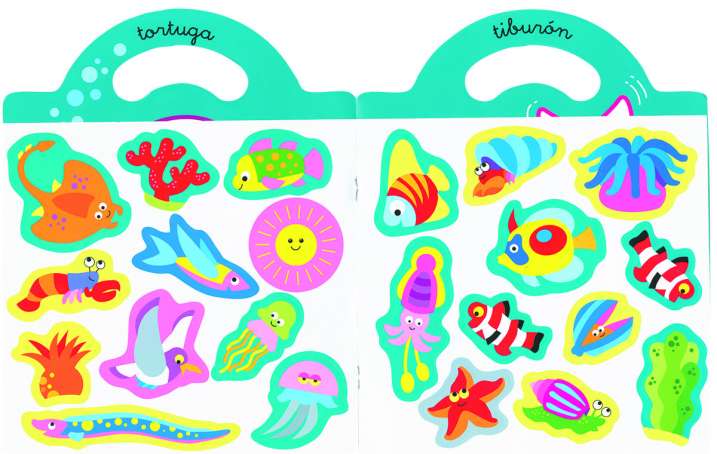 Pinta y pega los animalitos...