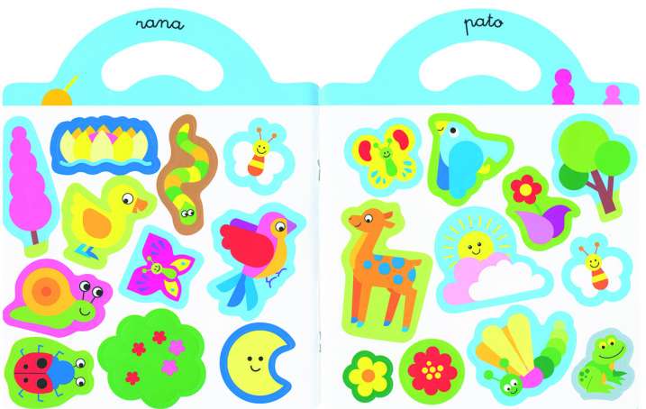 Pinta y pega los animalitos...