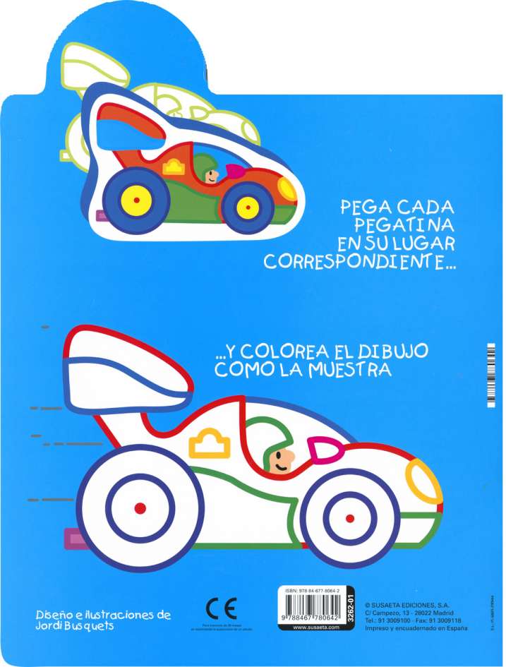 ¡Yo pego, yo coloreo! 4-5 años