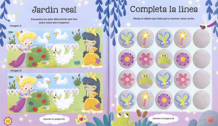 Pinta tus princesas en piedra