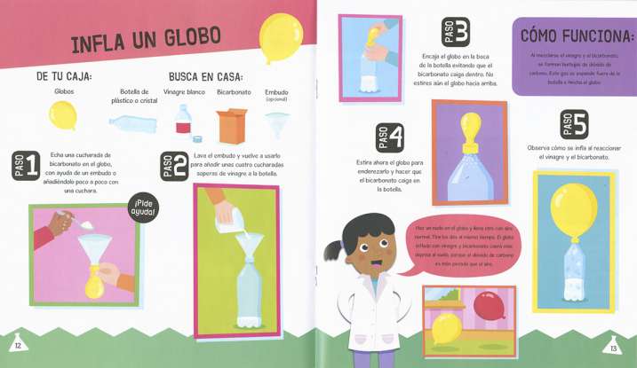 Experimentos de ciencia en...