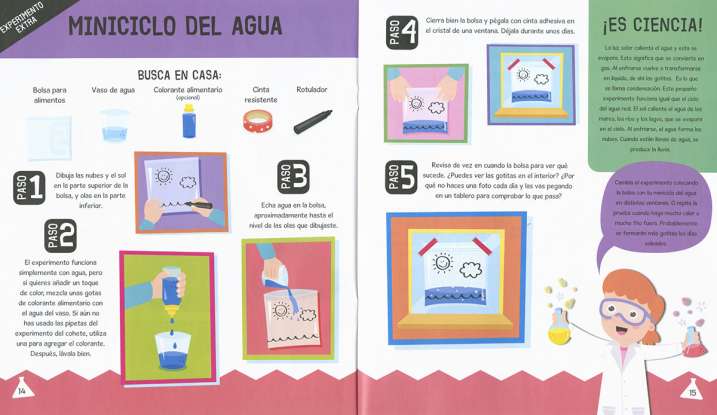 Experimentos de ciencia en...
