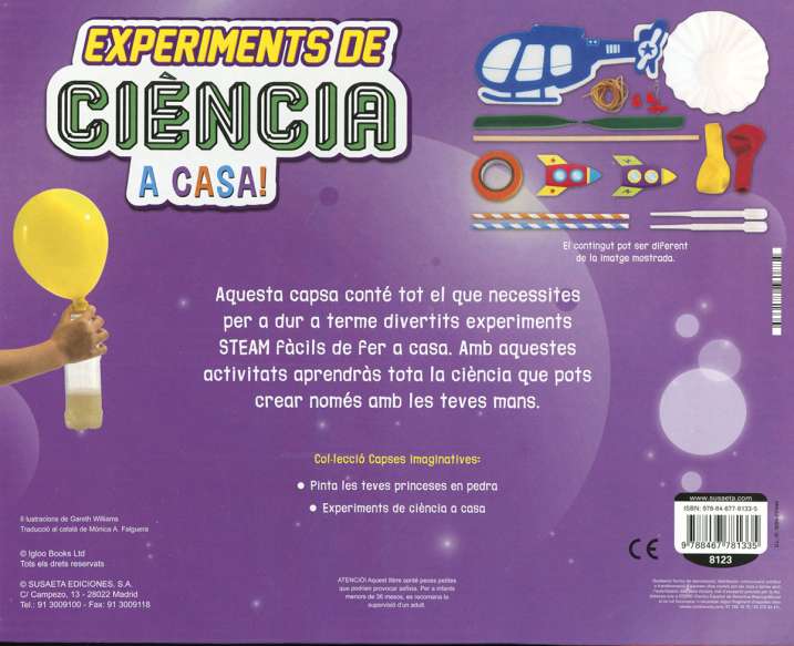 Experiments de ciència a casa!