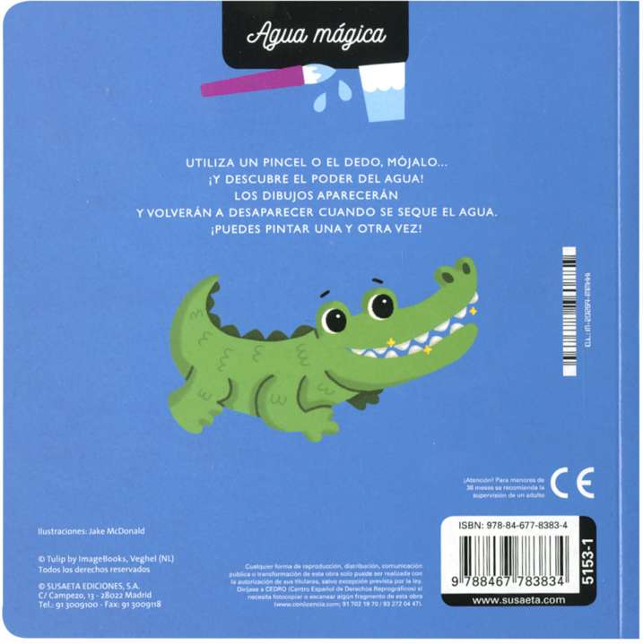 Croc se lava los dientes