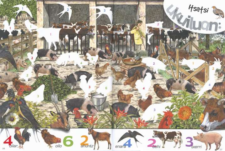 1000 animalia bilatu