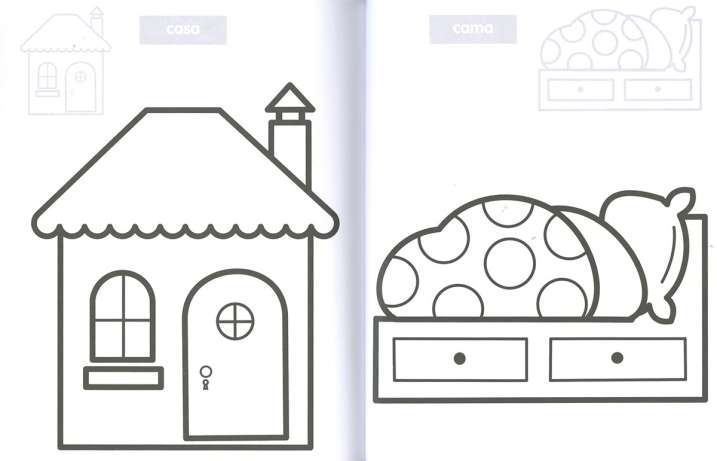 Super Pega y colorea...