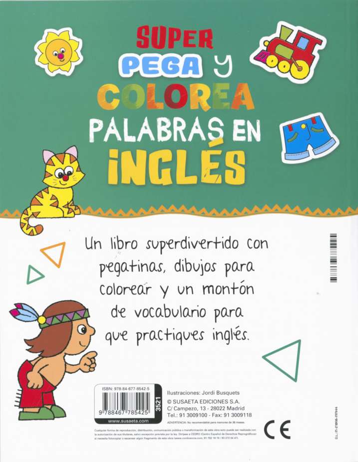 Super Pega y colorea...