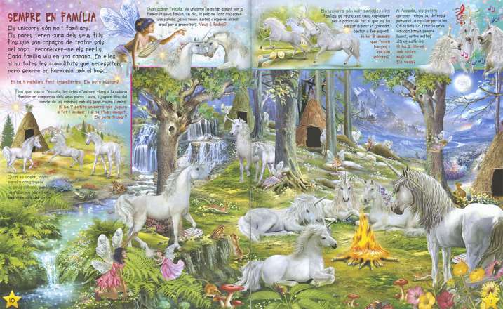 Busca en els unicorns