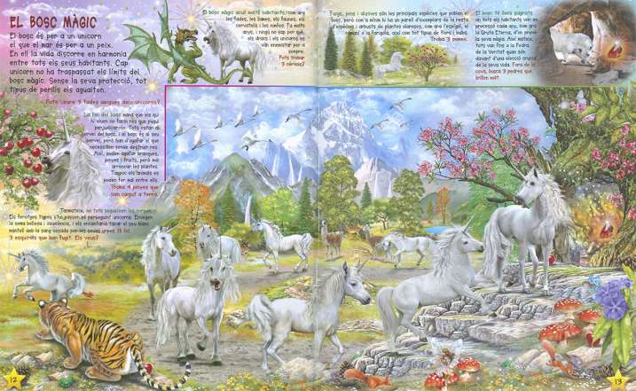 Busca en els unicorns