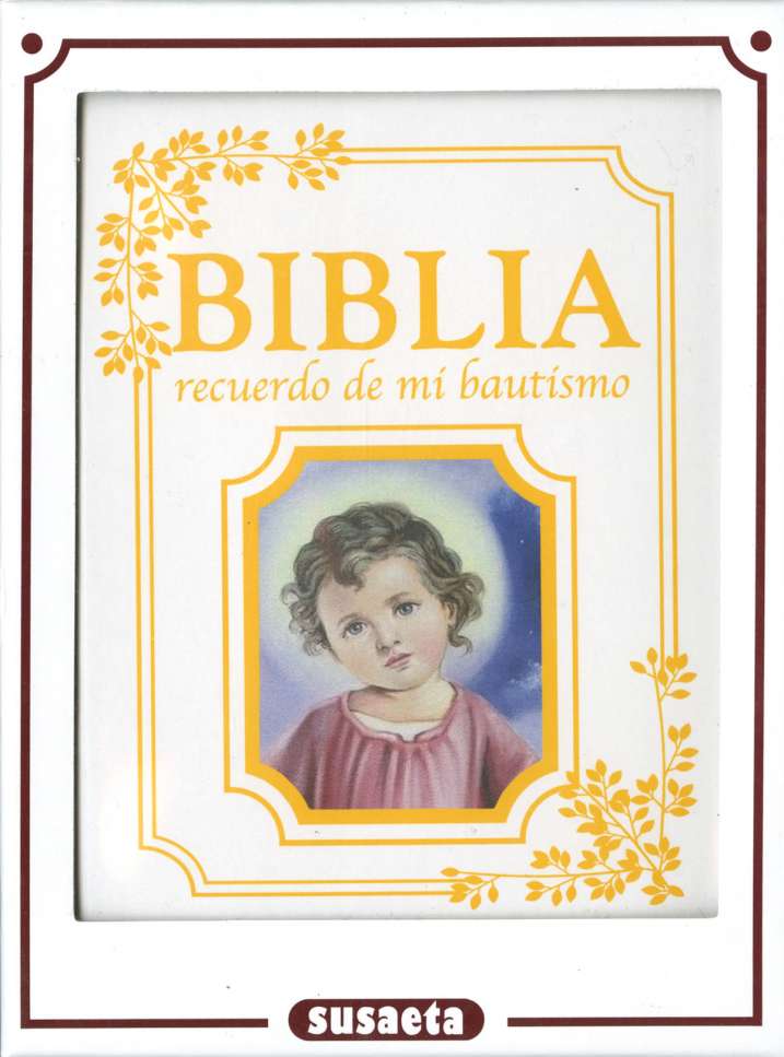 Biblia recuerdo de mi bautismo