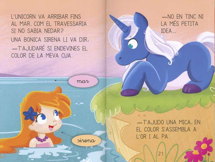 L´unicorn raig de lluna