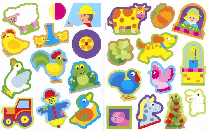 La masia adhesius didàctics