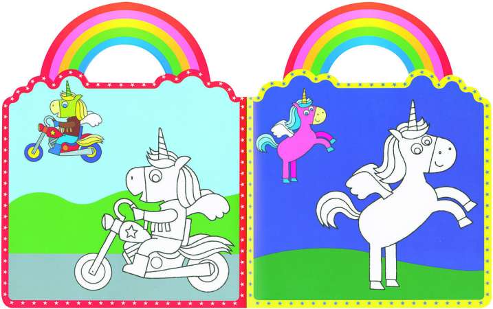 Unicorns per a pintar i...