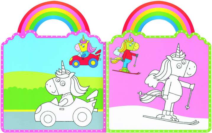 Unicorns per a pintar i...