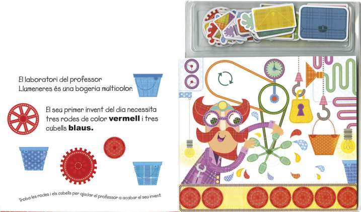 Invents bojos. Imants colors