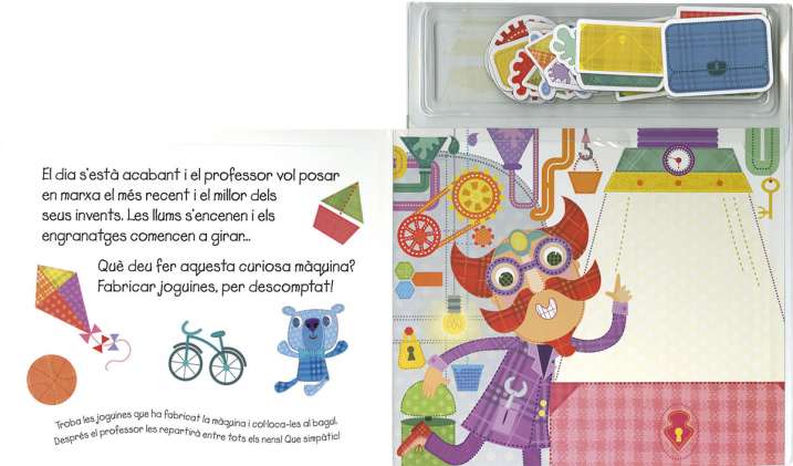 Invents bojos. Imants colors