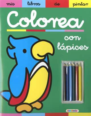 Colorea con lápices