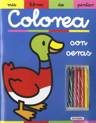 Colorea con ceras
