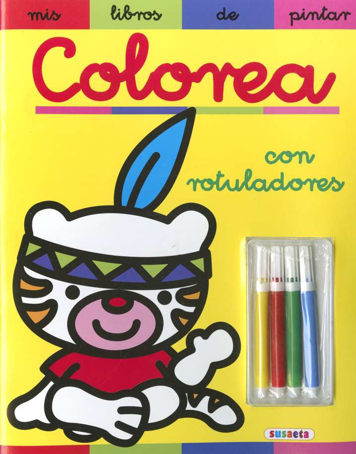 Colorea con rotuladores