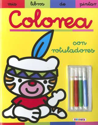 Colorea con rotuladores