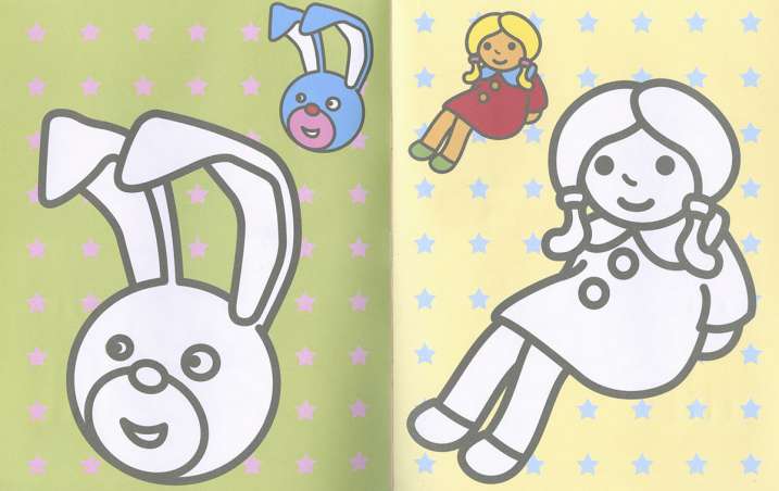 Colorea con rotuladores