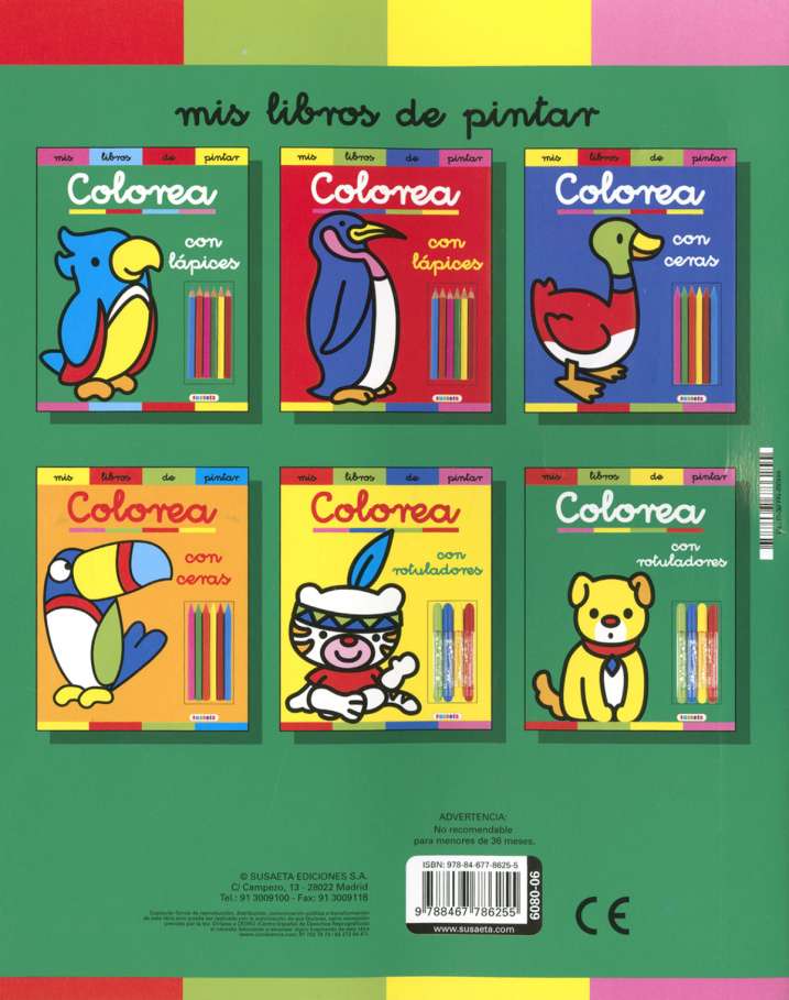 Colorea con rotuladores