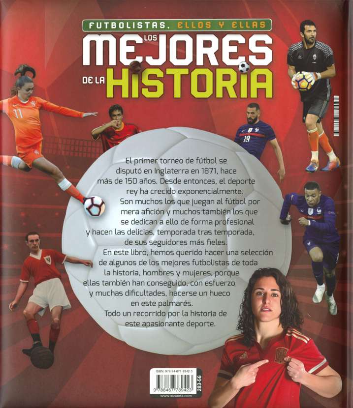 Futbolistas, ellos y ellas,...