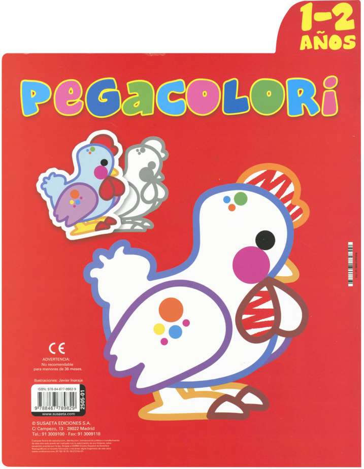 Pegacolori 1-2 años
