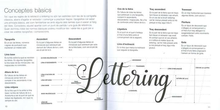 Lettering cal·ligrafia i...