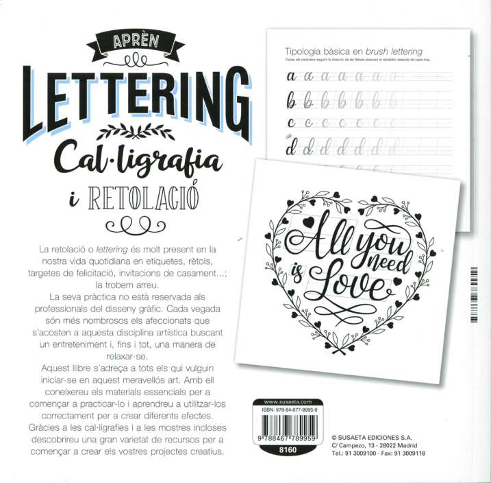 Lettering cal·ligrafia i...