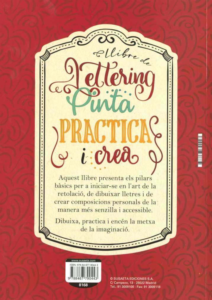Llibre de lettering. Pinta...