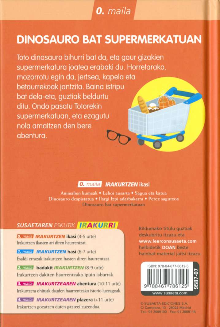 Dinosauro bat supermerkatuan