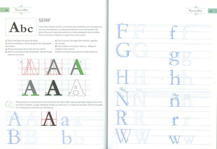 Practica y dibuja lettering