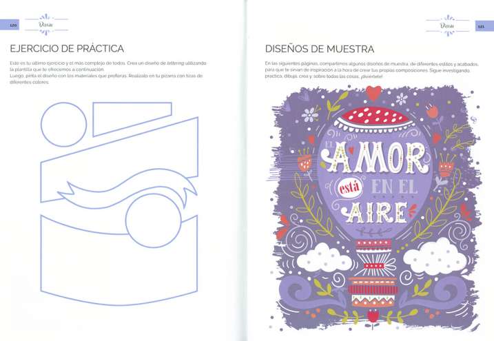 Practica y dibuja lettering