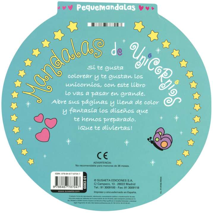 Mandalas de unicornios