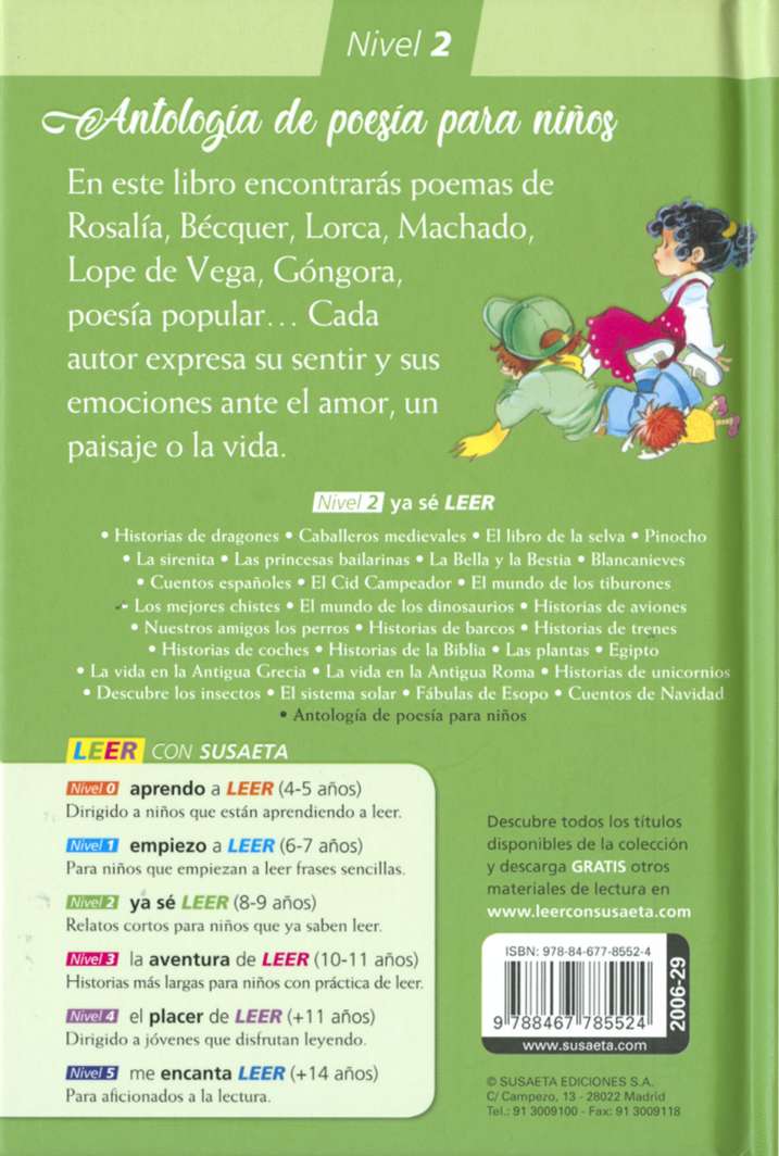 Antología de poesía para niños Antología de poesía para niños