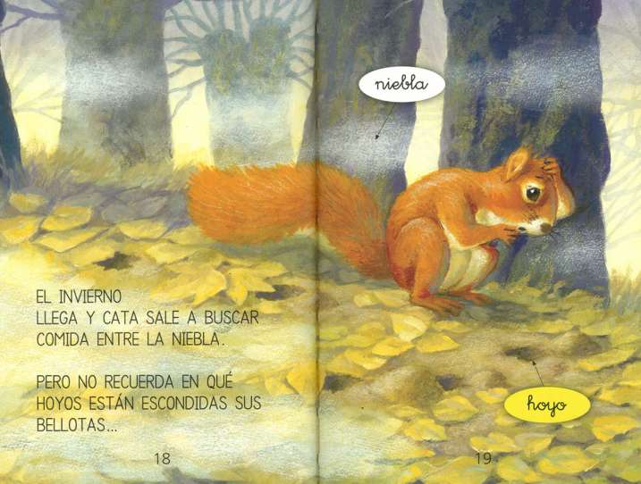 La ardilla optimista