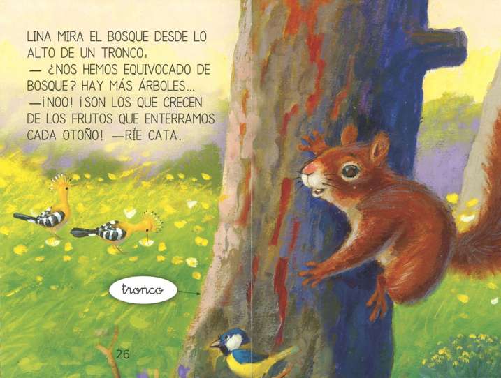 La ardilla optimista