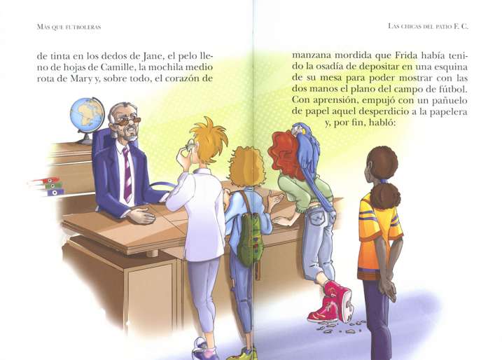 Las chicas del patio F.C.