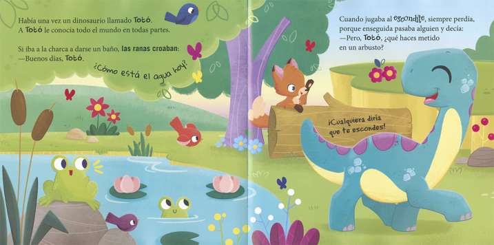 El dinosaurio Totó se disfraza