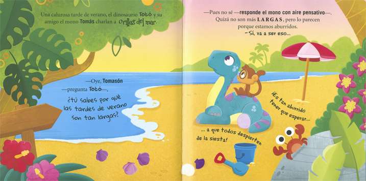 El dinosaurio Totó quiere...