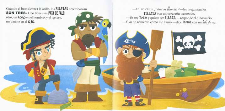 El dinosaurio Totó quiere...