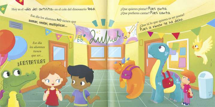 El dinosaurio Totó quiere...