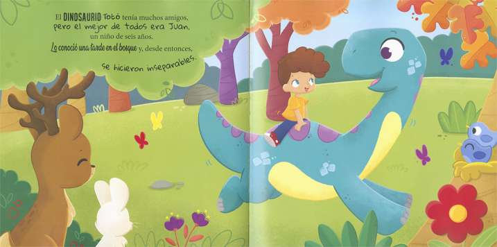 El dinosaurio Totó en el...